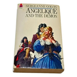 Angelique and the Demon SergeAnne  Golon Pan 1975 PAN UK First PB Ed